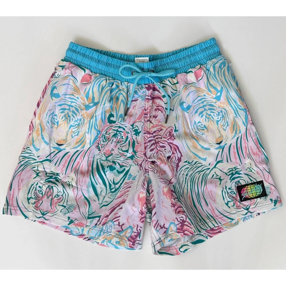 SLUNKS Men's SMALL Kona with Tigers Volleyball Shorts
